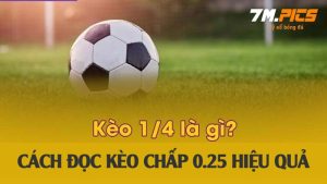 Kèo Chấp 1/4 là gì?